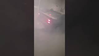 Opel omega A c20ne turbo burnout