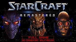 StarCraft Remastered | Full Game | Longplay Walkthrough No Commentary