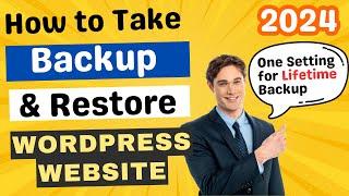 How To Backup WordPress Website | WordPress Website Backup And Restore Complete Tutorial (2024)