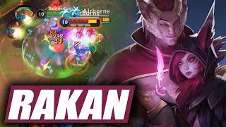 Wild Rift Rakan Support Carry in Season 14 (Build & Runes)