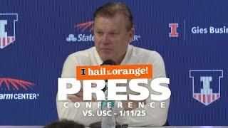 Illini Men's Basketball | Postgame Press Conference vs. USC 1/11/25