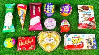 Lot’s Of Candies and Ice Cream Opening || Kinder Joy Unboxing || ASMR