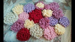 Crochet Flower Bonanza Tutorials #1 How to crochet a Carnation