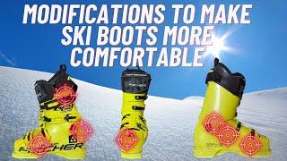 Modifications To Make Ski Boots More Comfortable