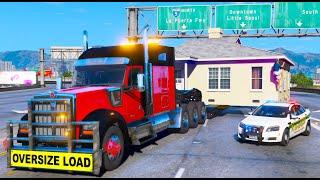 Hauling Entire House in GTA 5 RP!