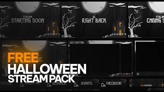 Free Halloween Stream Pack | Twitch overlay | Stream overlay