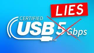 USB Speeds Are Fake (But NOT Why You Think)