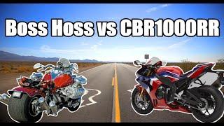 Why buy a Boss Hoss | Boss Hoss | V8 Motorcycle | Boss Hoss vs CBR1000RR | 600HP Boss Hoss