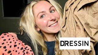 ASMR- DRESSIN try on haul, whispers, mouth sounds, clothing sounds