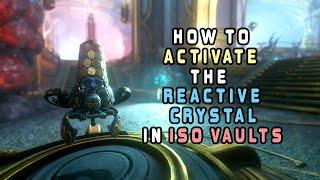 Warframe Activate Reactive Crystal at the Isolation Vault - Location - Warframe Heart of Deimos