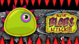 ХИЩНЫЙ СЛИЗЕНЬ против ОПАСНОЙ ЛУНЫ игра про СЛИЗНЯ ОБЖОРУ / Tales from Space: Mutant Blobs Attack