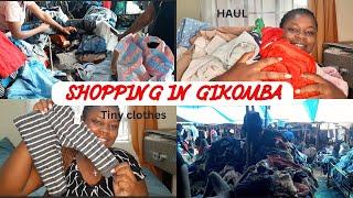 NEWBORN  BABY CLOTHES Shopping in GIKOMBA Market+ HAUL||What to get as a 1st Time mom