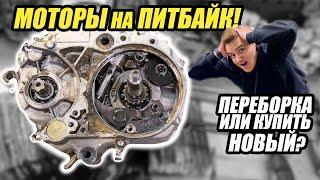 МОТОРЫ на ПИТБАЙК! Переборка или купить новый?