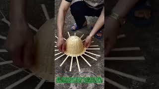 Bamboo Safety Hat Weaving | Traditional Craftsman Skill