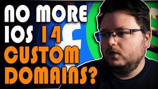 Facebook Ads IOS 14 For Music \\ No More Custom Domains?