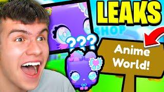 *NEW* PET SIMULATOR X UPDATE LEAKS! ANIME WORLD, KAWAII PETS & MORE!