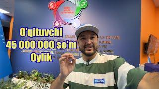 Bizda o’qituvchilar 45 000  000 so’m topishadi. +998788888080 Sodiq school