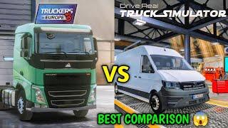 Best Comparison Between Truckers Of Europe 3 with Driver Real Truck Simulator  | Truck Gameplay
