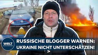 PUTINS KRIEG: „Taktische Nadelstiche gegen russische Militärwalze“ - Aktuelle Lage im Ukraine-Krieg