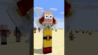 Help Herobrine Move Block VS Noob VS Notch VS Saitama #shorts #minecraft #Herobrine #saitama