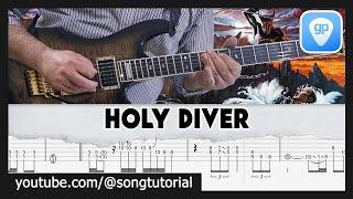 Dio | Holy Diver | TAB | Guitar Cover | Lesson