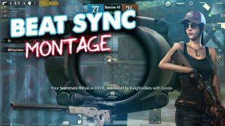 Beat Sync Montage of PUBG Mobile - OfficialSaket ( Mere Samne Wali Khidki Mein )