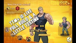 TTM+ Is Live! Pull Build & A Little Testing One Punch Man The Strongest "Global" Tank Top Master