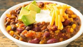 Meatless Quinoa Chili Recipe