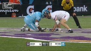 Trevor Baptiste vs Zac Tucci | Faceoff Highlights | NY Atlas vs BOS Cannons | PLL Lacrosse | 5/31/25