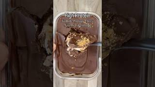 No Bake Cottage Cheese Nutella Cheesecake! Recipe below! #cottagecheese #nobake #cheesecake #nutella