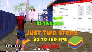 New trick ff bluestacks lag fix | high fps | 30 fps to 240 fps