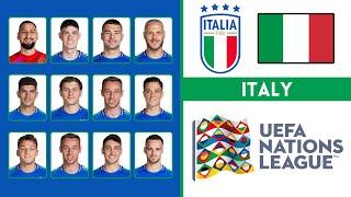 Italy Squad For UEFA Nations League 2024/25 | November 2024 | Italy | Roster Insight