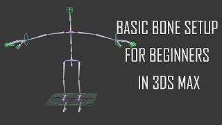 Basic Bone Setup for Beginners in 3Ds Max