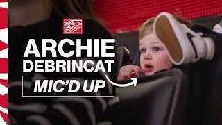 Archie DeBrincat Mic'd Up for Kids Day