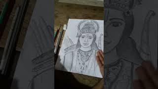 jai shree ram #subscribe #like #crafter #sneha #youtubeshorts #drawing #sanatandharma