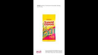 972102 - Gummies "Yummi Gummi Sour Belts", Roshen (box*40) 70g #gummy #roshen #monolithuk