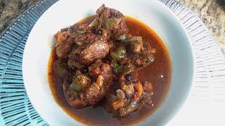 How to make Brown Stew Chicken (My Version)