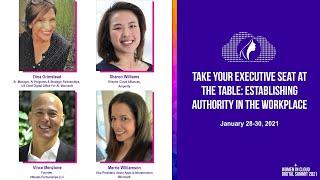 Take Your Executive Seat at the Table:Establishing Authority in the Workplace (Snippet): Power Panel