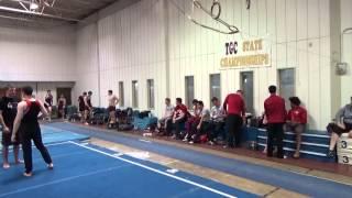 TGC State Championships 2015 (Mens): Vault -- Jake Zenker