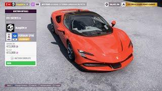 Forza Horizon 5 Aution House Sniping Ferrari SF90 Stradale