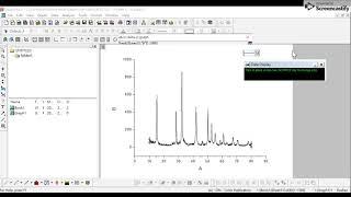 Crystallites (grain) size from XRD data using Scherrer equation and OriginPro 8