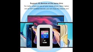 KuWFi Pocket 4G LTE Router 150Mbps Portable Car Mobile Hotspot Wireless WIFI Router With Sim Card