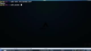 установка пакетов через Yaourt (Arch Linux)