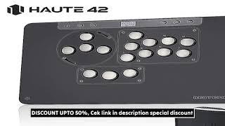Haute42 Arcade Leverless Controller HautePad X Stickless Fightstick For PC/PS4/PS5 Hitbox