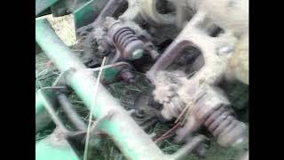 Юмз и пресс-подборщик Фортшрит К454 Калым в 66 тюков.