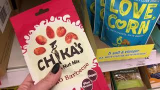 ASMRshopping with me UK supermarket(no talking)tapping, crinkle, scratch, package, rummage sounds