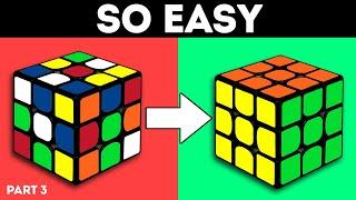 How to solve a Rubik’s cube | The Easiest tutorial | Part 3