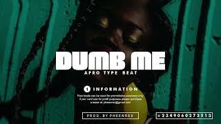 Afrobeat Instrumental 2024 " DUMB ME " ( Davido x Afro pop Type Beat #Pheenrex)