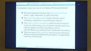 Kian Mintz-Woo,  "Justice Considerations in Climate Research"