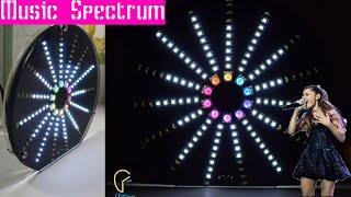 CFun LED Circular Audio Visualizer Music Spectrum Display DIY Kit